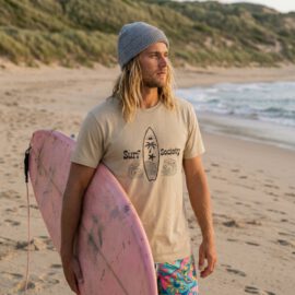 Unisex Surf Society T-shirt