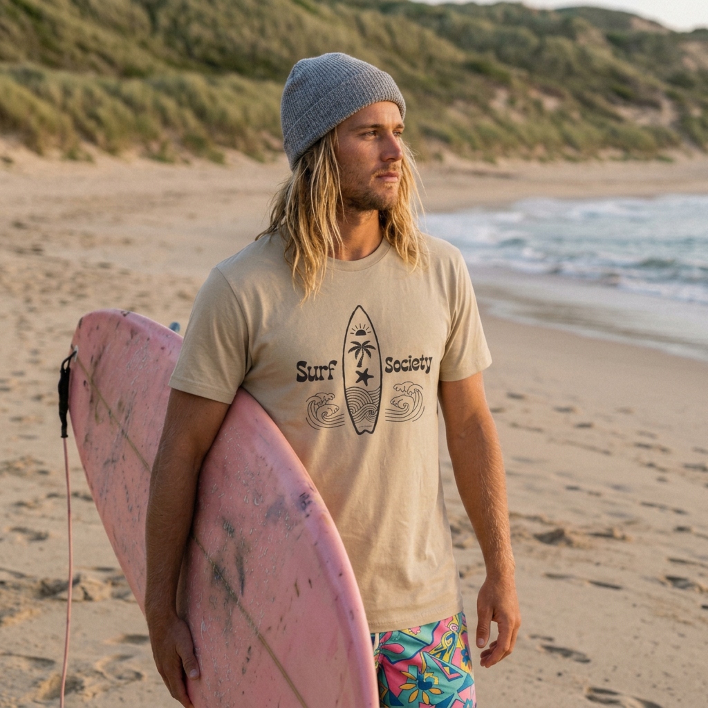 Unisex Surf Society T-shirt