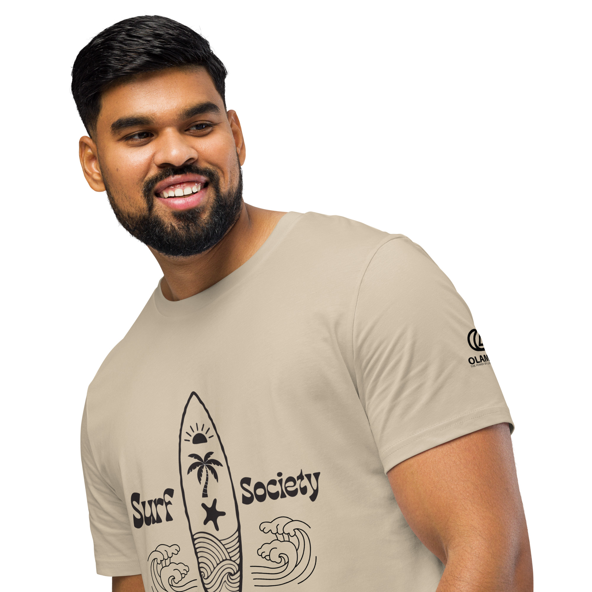 Unisex Surf Society T-shirt - Image 2