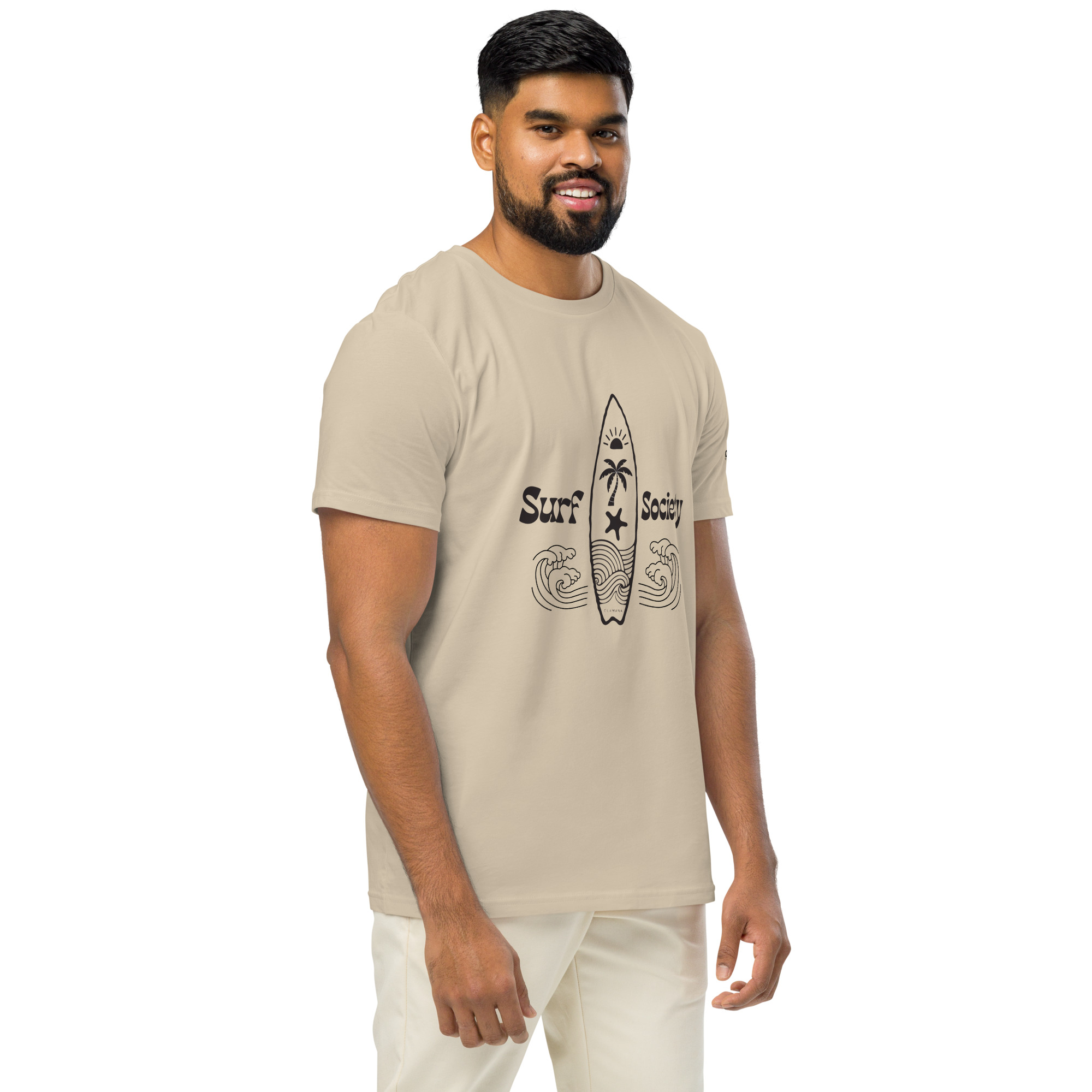 Unisex Surf Society T-shirt - Image 3