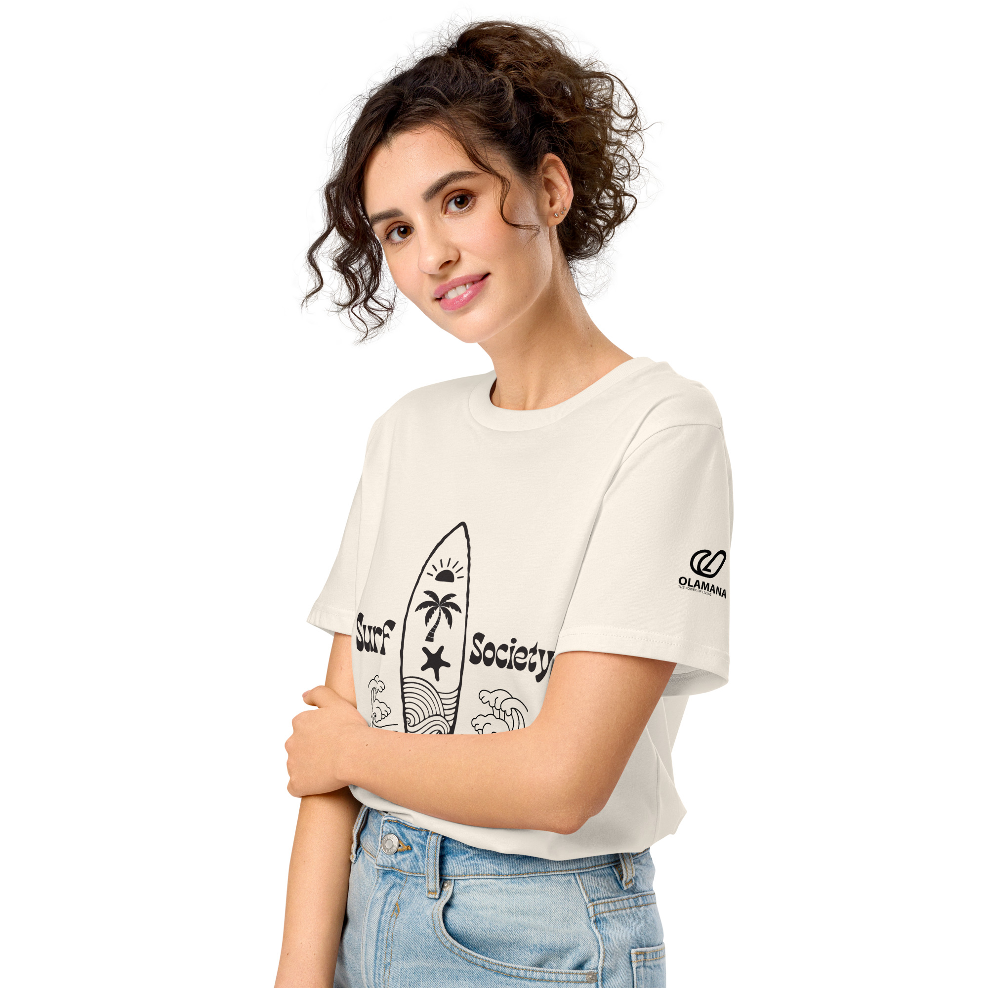 Unisex Surf Society T-shirt - Image 5
