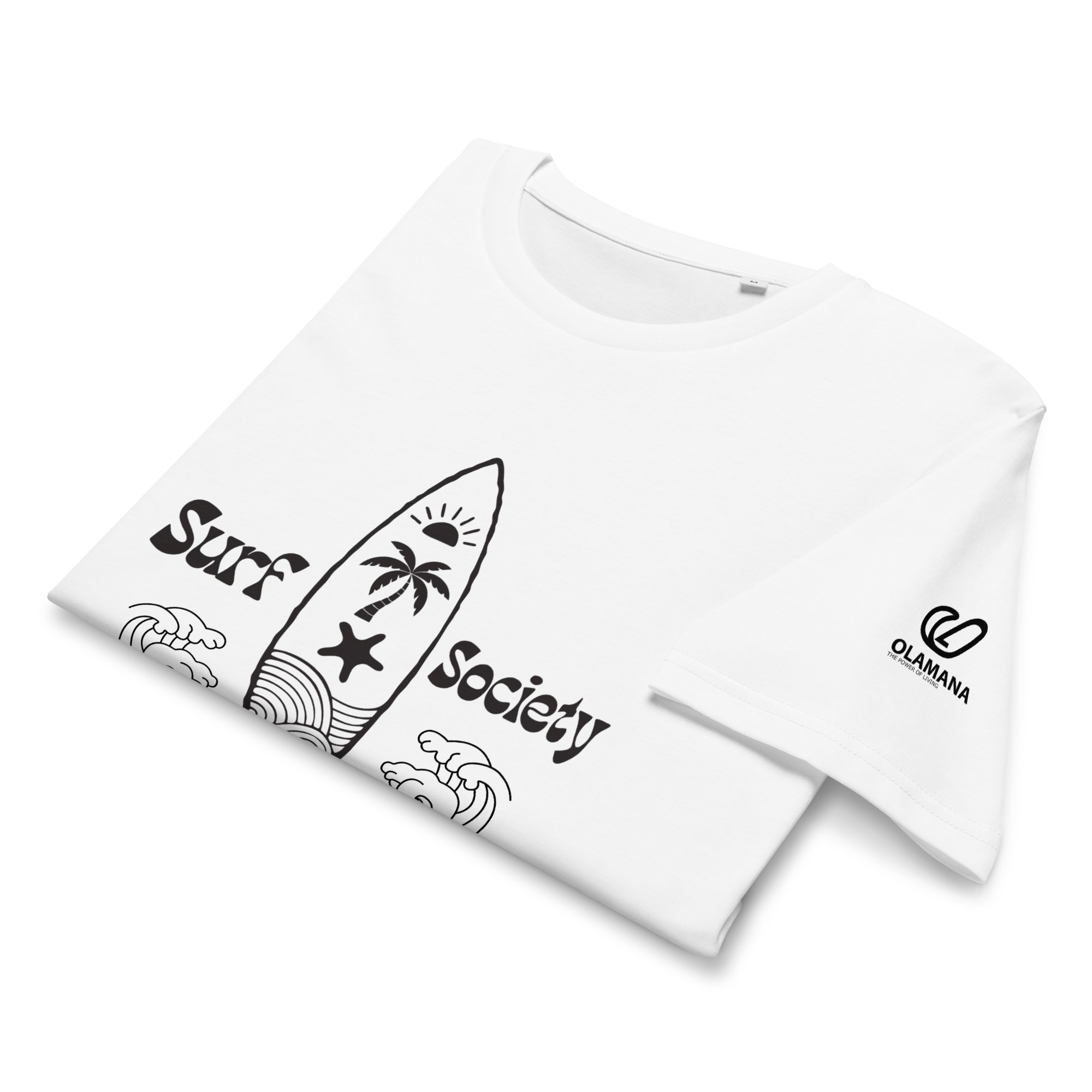 Unisex Surf Society T-shirt - Image 15